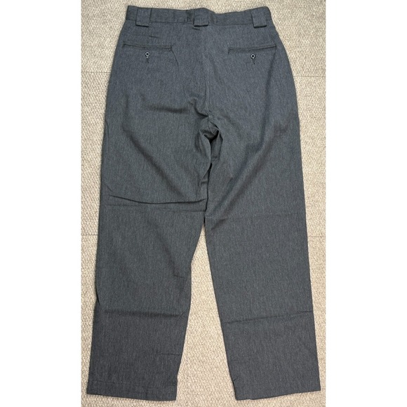 Polo by‎ Ralph Lauren Men's Made In USA Gray Dress Pants Size 33x30 (32x29) - Picture 9 of 11